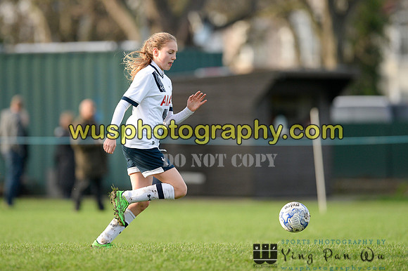 20151219-103132-2 Tottenham Hotspur Girls U14 v Garston Girls U14 Pumas