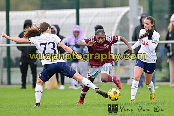 20221119-113511A Tottenham Hotspur Women FC Academy U15 v West Ham United Academy Girls U15
