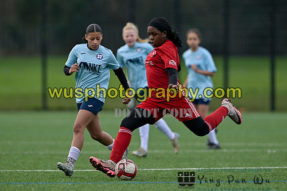 20250215-125502 Welling United Academy Girls U13 v ST Sports FC Girls U13