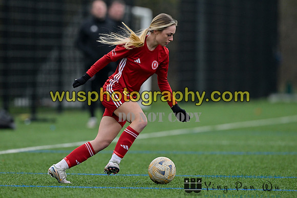 20250215-150205B Welling United Academy Girls U16 v Ebbsfleet United Girls U16