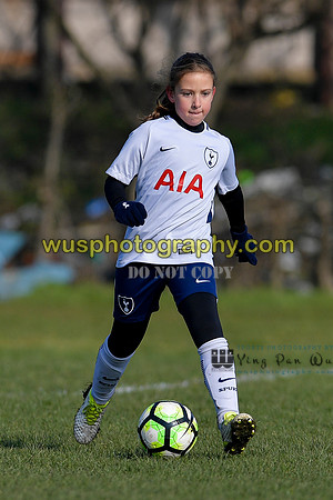 20180224-105824B Tottenham Hotspur Girls U10 v Gidea Park Rangers FC Girls U10