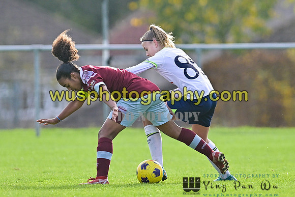 20221119-105616 Tottenham Hotspur Women FC Academy U15 v West Ham United Academy Girls U15