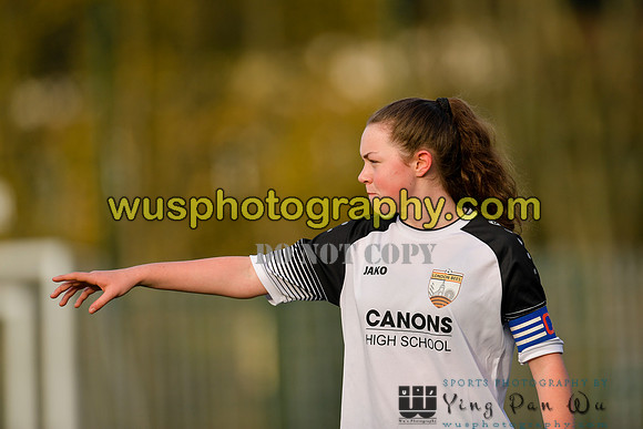 20211211-104521 West Ham United Academy Girls U16 v London Bees Academy U16