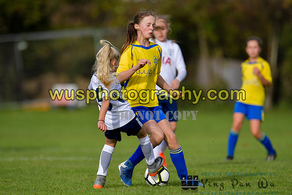 20171028-112702 Tottenham Hotspur Girls U11 v St Albans City Youth Girls U11 South
