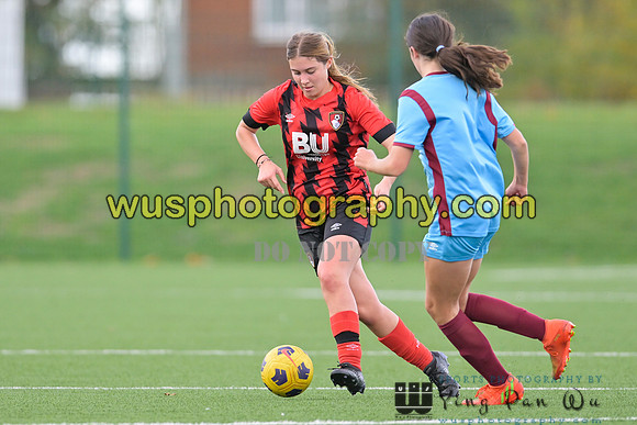 20221022-143104 West Ham United Performance Girls U16 v AFC Bournemouth Girls U16