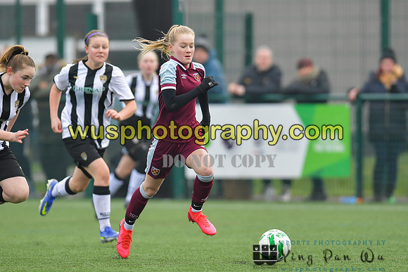 20220115-130759 West Ham United Academy Girls U14 v Notts County FC Girls U14