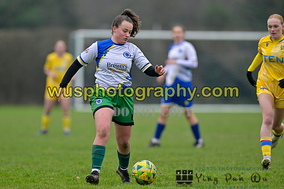 20250118-122818A Haywards Heath Town Youth FC Girls U18 v Crystal Palace FC Academy Girls U16