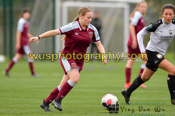 20211211-115152D West Ham United Academy Girls U16 v London Bees Academy U16