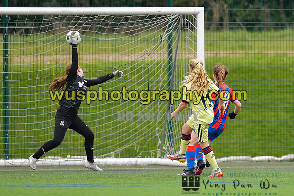 20220122-145900B Crystal Palace FC Girls U12 v Arsenal FC Girls U12