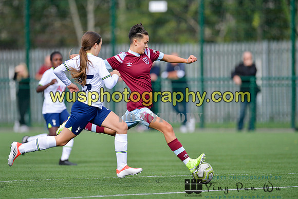 20220924-103326A West Ham United Academy Girls U15 v Tottenham Hotspur Women FC Academy U15