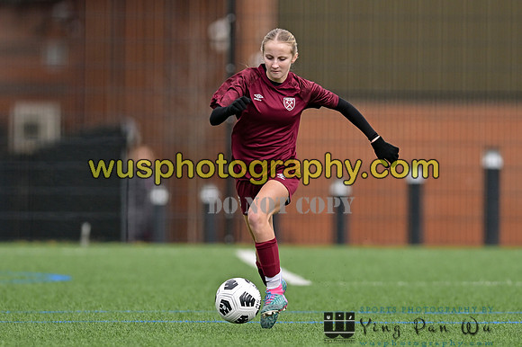 20240302-123458A Welling United Academy Girls U16 v West Ham United Performance Girls U16