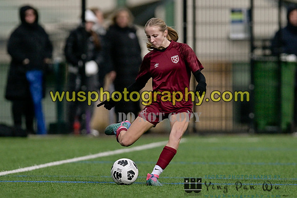 20240302-124012 Welling United Academy Girls U16 v West Ham United Performance Girls U16