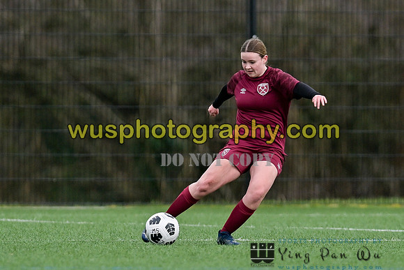 20240302-124205 Welling United Academy Girls U16 v West Ham United Performance Girls U16