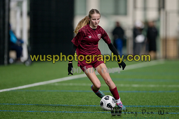 20240302-124327 Welling United Academy Girls U16 v West Ham United Performance Girls U16