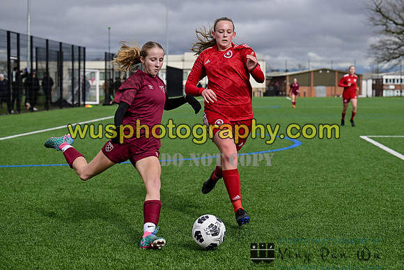 20240302-124333 Welling United Academy Girls U16 v West Ham United Performance Girls U16