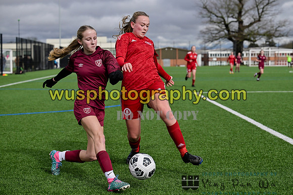 20240302-124333A Welling United Academy Girls U16 v West Ham United Performance Girls U16