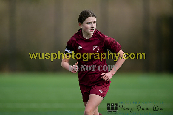 20240302-124345 Welling United Academy Girls U16 v West Ham United Performance Girls U16