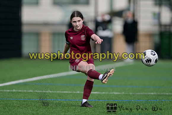 20240302-125005A Welling United Academy Girls U16 v West Ham United Performance Girls U16