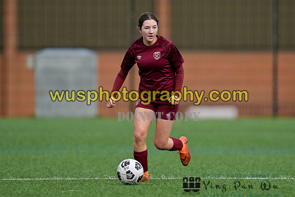 20240302-125055 Welling United Academy Girls U16 v West Ham United Performance Girls U16
