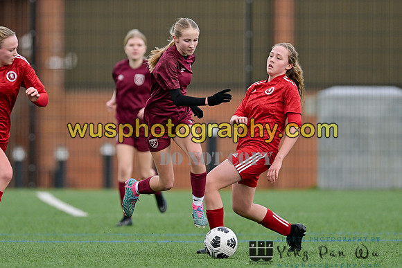 20240302-125404 Welling United Academy Girls U16 v West Ham United Performance Girls U16
