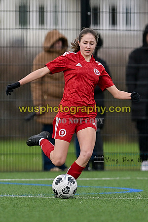 20240302-130503B Welling United Academy Girls U16 v West Ham United Performance Girls U16