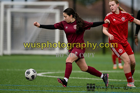 20240302-130803A Welling United Academy Girls U16 v West Ham United Performance Girls U16