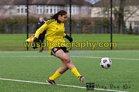 20240302-130808 Welling United Academy Girls U16 v West Ham United Performance Girls U16