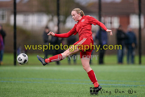20240302-131435 Welling United Academy Girls U16 v West Ham United Performance Girls U16