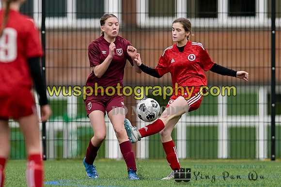 20240302-131513 Welling United Academy Girls U16 v West Ham United Performance Girls U16
