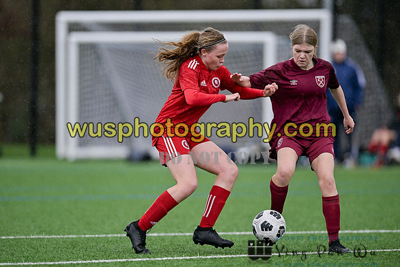 20240302-132640A Welling United Academy Girls U16 v West Ham United Performance Girls U16