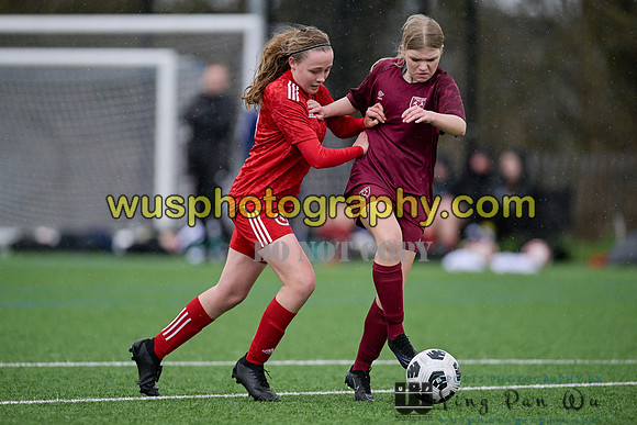 20240302-132640B Welling United Academy Girls U16 v West Ham United Performance Girls U16