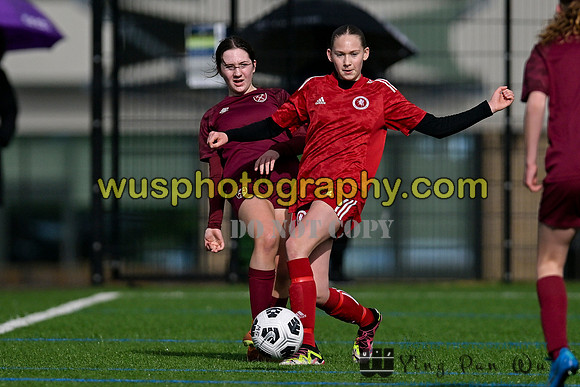 20240302-133358A Welling United Academy Girls U16 v West Ham United Performance Girls U16