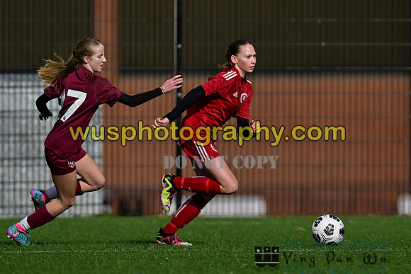 20240302-133427A Welling United Academy Girls U16 v West Ham United Performance Girls U16