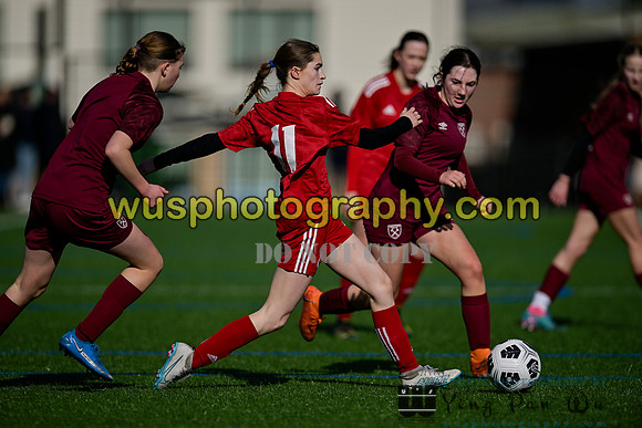 20240302-134104A Welling United Academy Girls U16 v West Ham United Performance Girls U16
