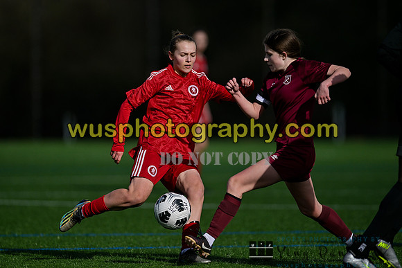 20240302-134411 Welling United Academy Girls U16 v West Ham United Performance Girls U16