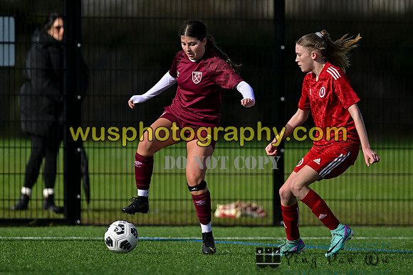 20240302-135045 Welling United Academy Girls U16 v West Ham United Performance Girls U16