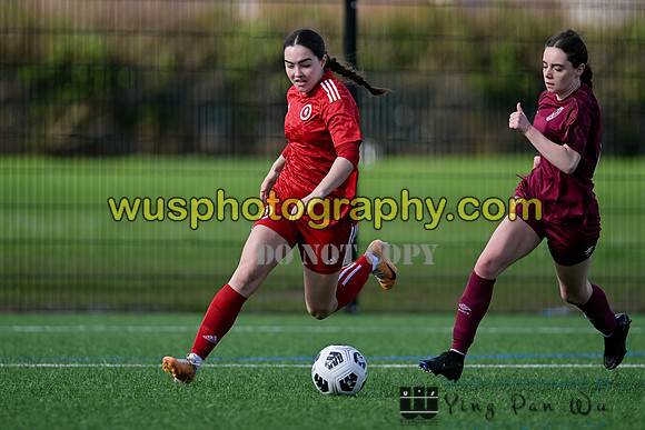 20240302-135219 Welling United Academy Girls U16 v West Ham United Performance Girls U16