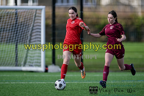 20240302-135220 Welling United Academy Girls U16 v West Ham United Performance Girls U16