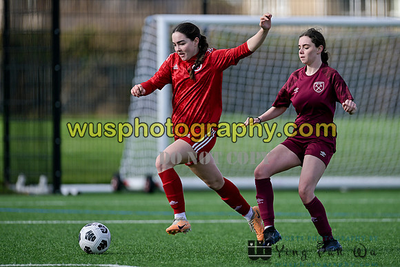20240302-135221A Welling United Academy Girls U16 v West Ham United Performance Girls U16