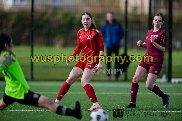 20240302-135221E Welling United Academy Girls U16 v West Ham United Performance Girls U16