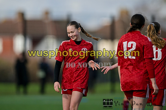 20240302-135237 Welling United Academy Girls U16 v West Ham United Performance Girls U16
