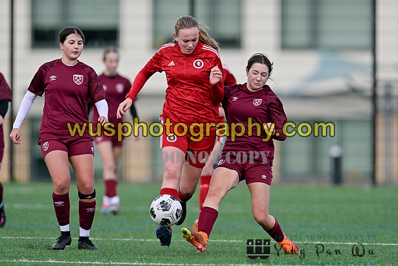 20240302-135720C Welling United Academy Girls U16 v West Ham United Performance Girls U16