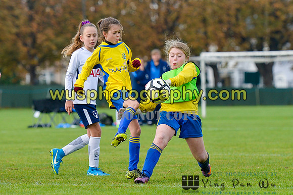 20171028-103430-2 Tottenham Hotspur Girls U11 v St Albans City Youth Girls U11 South