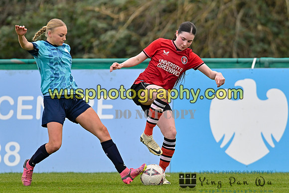 20240306-142515 Charlton Athletic Women PGA U21 v London City Lionesses PGA U21
