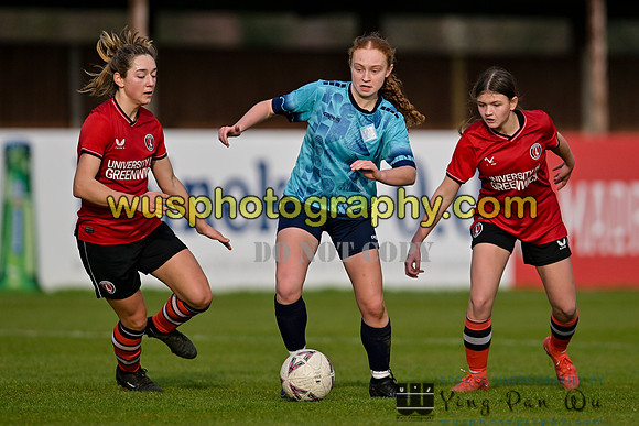 20240306-155107 Charlton Athletic Women PGA U21 v London City Lionesses PGA U21