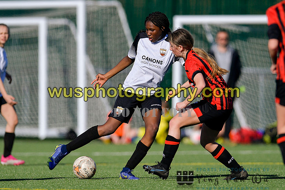 20220319-152012 London Bees Academy U14 v AFC Bournemouth Girls U14