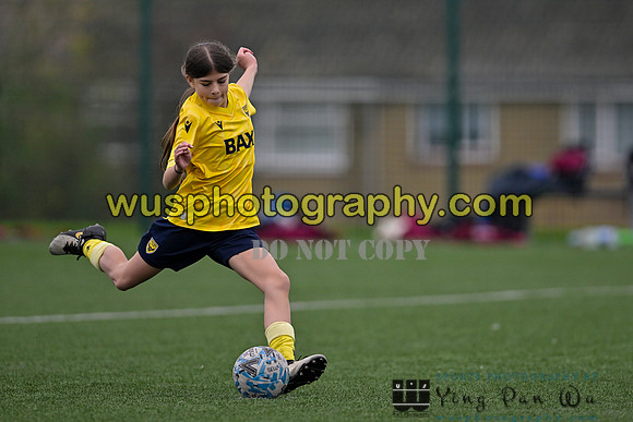 20241109-115239 West Ham United Performance Claret Girls U14 v Oxford United Girls U14