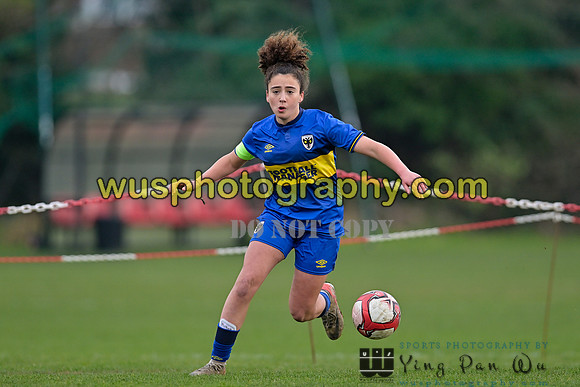 20240309-141556A Welling United Academy Girls U15 v AFC Wimbledon Girls U15