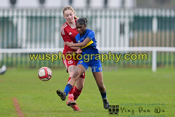20240309-141749 Welling United Academy Girls U15 v AFC Wimbledon Girls U15