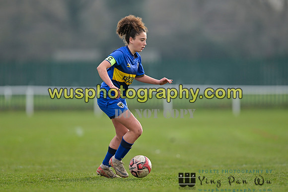 20240309-144113 Welling United Academy Girls U15 v AFC Wimbledon Girls U15